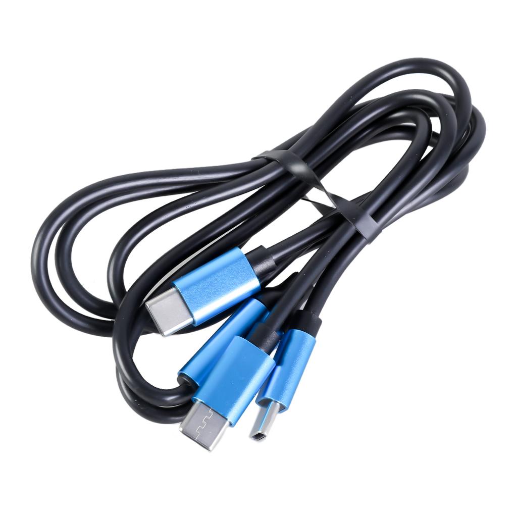 Разветвитель Type-C на два порта USB-C, удлинитель USB C to Type C для одновременной зарядки двух устройств с одного порта данных