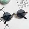Sunglasses for Children Fashion Metal Frame Round Sunglasses Retro Anti Ultraviolet Tide Children's Glasses Lentes
