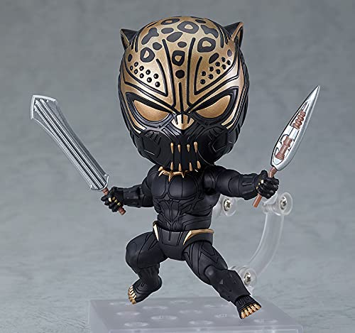 Good Smile Company Nendoroid Marvel Black Panther Erik Killmonger окрашенная полностью подвижная фигурка немасштабированная ABS&PVC