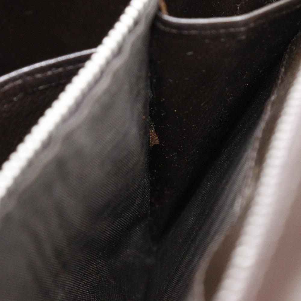 Gucci One Handle Handbag Old Gucci Brown Leather Women Used