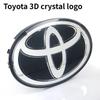 3D эмблема с логотипом автомобиля для Toyota Corolla Camry RAV4 LANDCRUSER Highlander Yaris Vios Alphard Prado Reiz Wish, Решетка радиатора и капот
