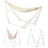 Вешалка для одежды Bon, грузоподъемность, цвет слоновой кости, гамак, отдельно стоящая, 3-сторонняя, для помещений/улицы, стойка, стул, вешалка, портативная, складная, 200 кг,