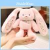 Ear Pull Trend Bunny Plush Toy Stretchable Ears Decorative Keyring Festival Gift