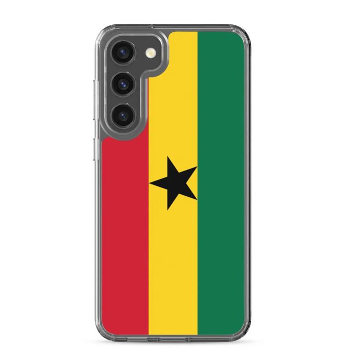 Coque Téléphone - Samsung - Galaxy S10e - Drapeau Ghana - Souple - Multicolore