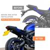 Задний держатель номерного знака для мотоцикла YAMAHA MT-07 2025 MT07 mt 07 Устранитель крыла Комплект крепления номерного знака