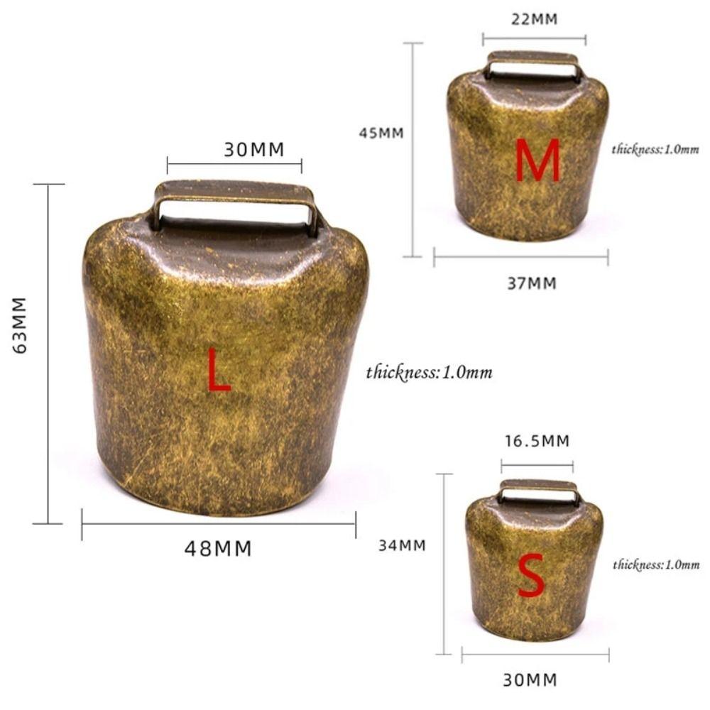 Anti Lost For Festival Party Farm Animal Supplies Pendants Copper Bell Opening Bell Grazing Bell