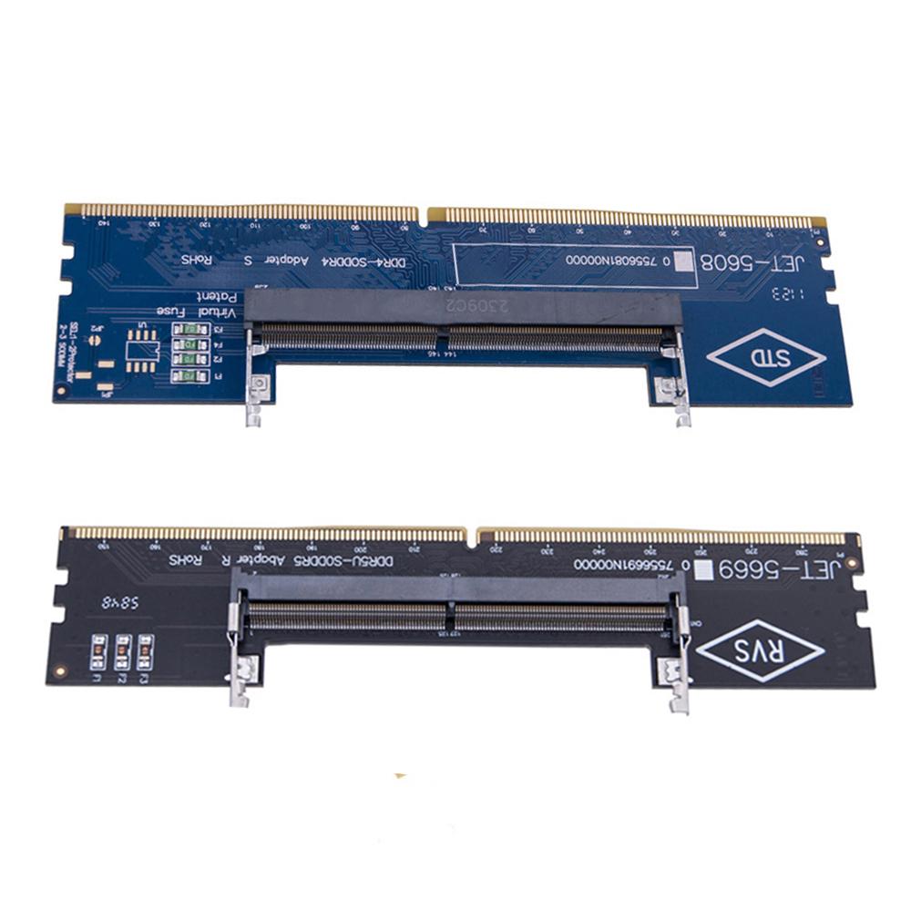 Laptop SO DDR5 DDR4 DDR3 RAM To Desktop U-DIMM Adapter Memory Card Converter Laptop To Desktop SO-DIMM To PC DIMM Card