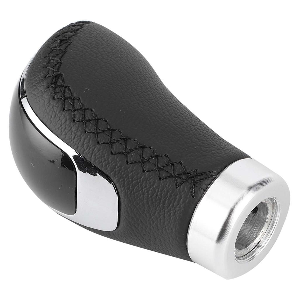 Universal Car Gear Shift Knob Stick Head Shifter Lever Handball Leather Universal for CarBlack