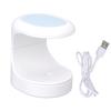 Mini Nail UV LED Dryer 16W 3pcs Light Chips 60s Timing Nail Polish Curing Lamp with USB Cable