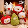 Christmas Doll Plush Pp Cotton Filling Soft Crystal Material Gift Ornament Home