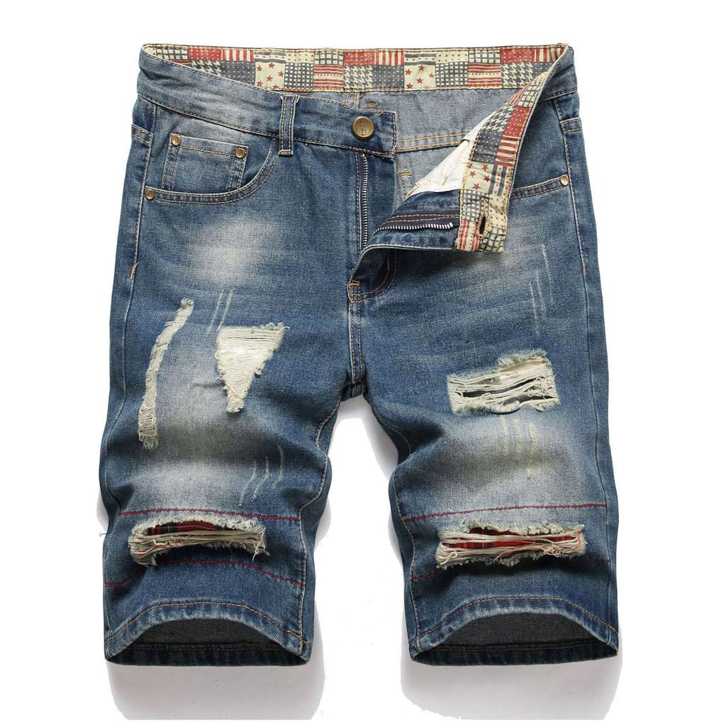 Men's Casual Color Outdoors Pocket Beach Work Trouser Beach Shorts Pant