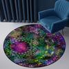 Ethnic Carpets Round Bohemian Mandala Rug Children's Rug For Girl Room Large Floor Mat For Round Coffee Table Living Room