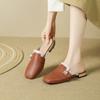 Fashion Women's  Slip-On Mules Comfortable Woman Shoes Slippers Women Mule Half Shoes for Ladies 2025 Spring Trend