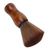 Broken Hair Sweep Brush Wood Handle Soft Brush Hair Neck Duster Brush for Salon