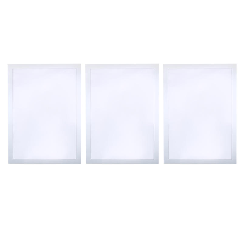3PCS Magnetic Poster Display Frame A4/A6 Self-adhesive Non-developmental Photo Art Wall Sticker Frame for Photos Certificate