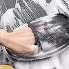 Перчатки для мытья автомобиля из искусственной шерсти, утолщенные плюшевые перчатки для чистки автомобиля, салфетка для чистки автомобиля с мягкой щетиной, многофункциональная автомобильная щетка для полировки