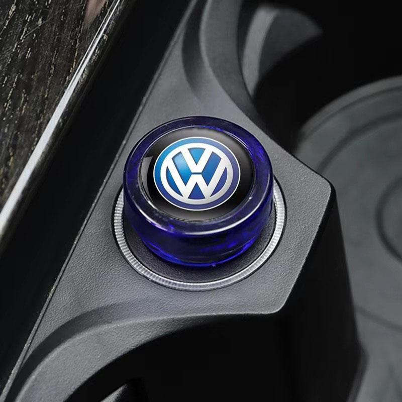 ear1 ABS Car Cigarette Lighter Caps Dust-proof Protector Covers for Volkswagen VW GTI Rline GOLF JETTA PASSAT Polo SR32 TIGUAN T-ROC