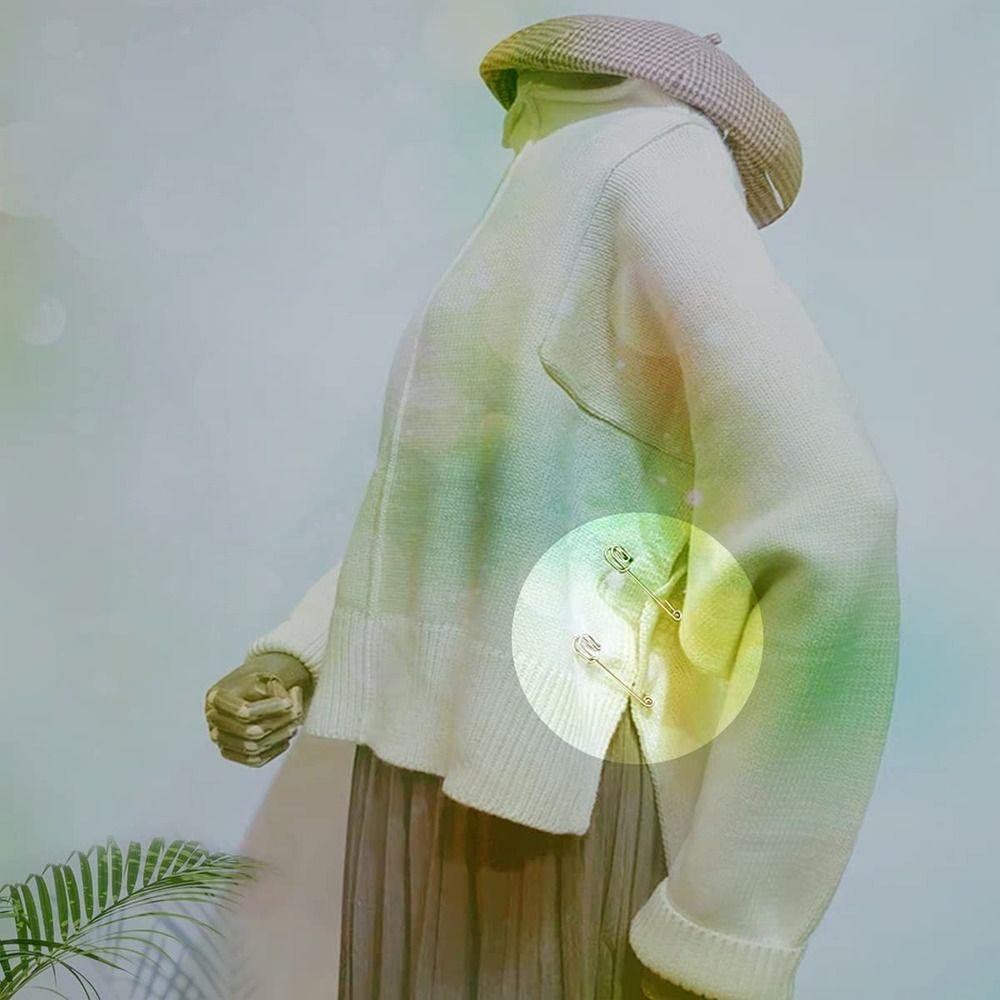 High Quality Stainless Steel Jewelry DIY Craft Safety Pins Large Safety Pin Small Brooch Needles