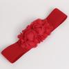 Women's Belt Flower Elastic Wide Belt Wedding Party Simple Belt