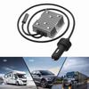 Замена для Starlink Mini 12В 24В (9-28В) Автомобильный прикуриватель в розетку DC Female 30V 3.5A Комплект источника питания