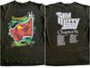 Thin Lizzy Тур 81 Черная Хлопковая Футболка с Коротким Рукавом Унисекс S-5XL VM8602 Унисекс Футболка