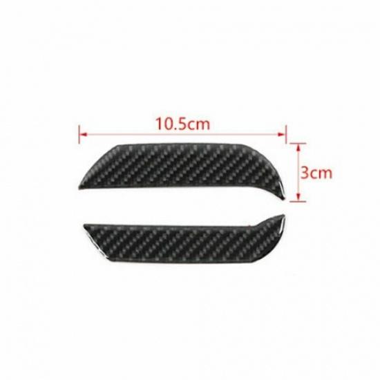 Dashboard Side Panel Cover Trim For 4Runner 2010- Real Carbon Fiber