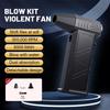 X9 Mini Handheld High-volume Fan 300000RPM Wind Speed 8000mAh Air Blower Turbo Jet Fan For Car Computer Cleaning Blower Tool