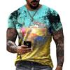 Men's Unisex Graphic Prints Poker Shirt T shirt Tee Short Sleeve T shirt 3D Print Round Neck Shirt Designer Casual Big and Tall