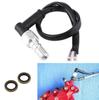 New 1x Motorcycle Steel Hydraulic Brake Pressure Light Switch Bolt 10mm X 1.25 Pitch