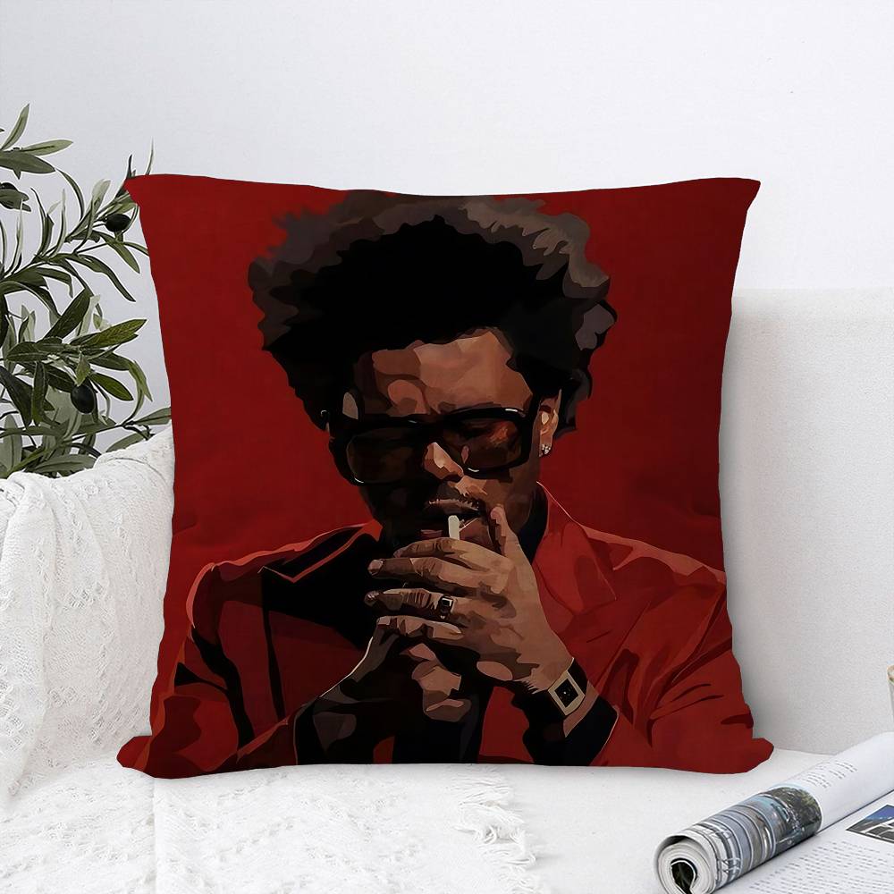 Поп-певец T-The W-Weeknd Наволочка для Спальни Комнаты и Гостиной Дивана Декоративная Наволочка
