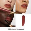 Gucci Transfer Proof Matte Liquid Lipstick 203 Mildred Rosewood Soft Matte Pink Lipstick Color