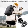 Mounting Base for 0.39-0.63inch Diameter Rail Includes 25mm Ball Joint for Action Cameras and Navigation Devices