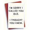 1pc Birthday Greeting Card About Friends Growing Older Suitable For Sending To Partners, Friends And Colleagues