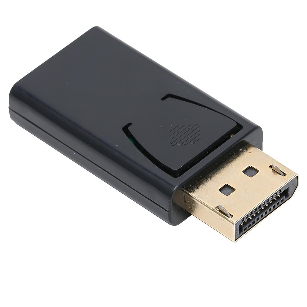 4K DP Male To HD Multimedia Interface Female Adapter 1.4V Gold Plated Converter Black