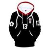 Новая аниме BLUE LOCK Hoodie Tie Dye Hoodies Streetwear Cartoon Printed Hooded Sweatshirt Men Women Cosplay Sports Pullovers