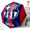 1 шт. Складной портативный зонт FC Barcelona с автоматическим открытием/закрытием и 8-реберной конструкцией для женщин/мужчин, всесезонное использование a0901120