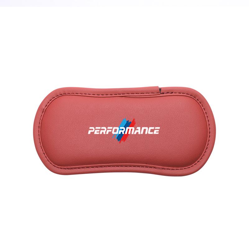 Car Leg Cushion Knee Pad Memory Foam Leather Interior Rest Comfort For BMW iX1 i7 F07 F48 F39 F34 F40 F45 F46 G30 G20 Stickers BI7