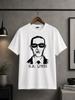 Футболка DB Cooper Угонщик самолета Прыжки с парашютом Парашют Выкупные банкноты Постер Футболка