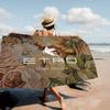 Бренд E-Etro Модная микрофибровая одеяло Быстросохнущие пляжные полотенца Большой размер Печать Супервпитывающее полотенце-одеяло для бассейна
