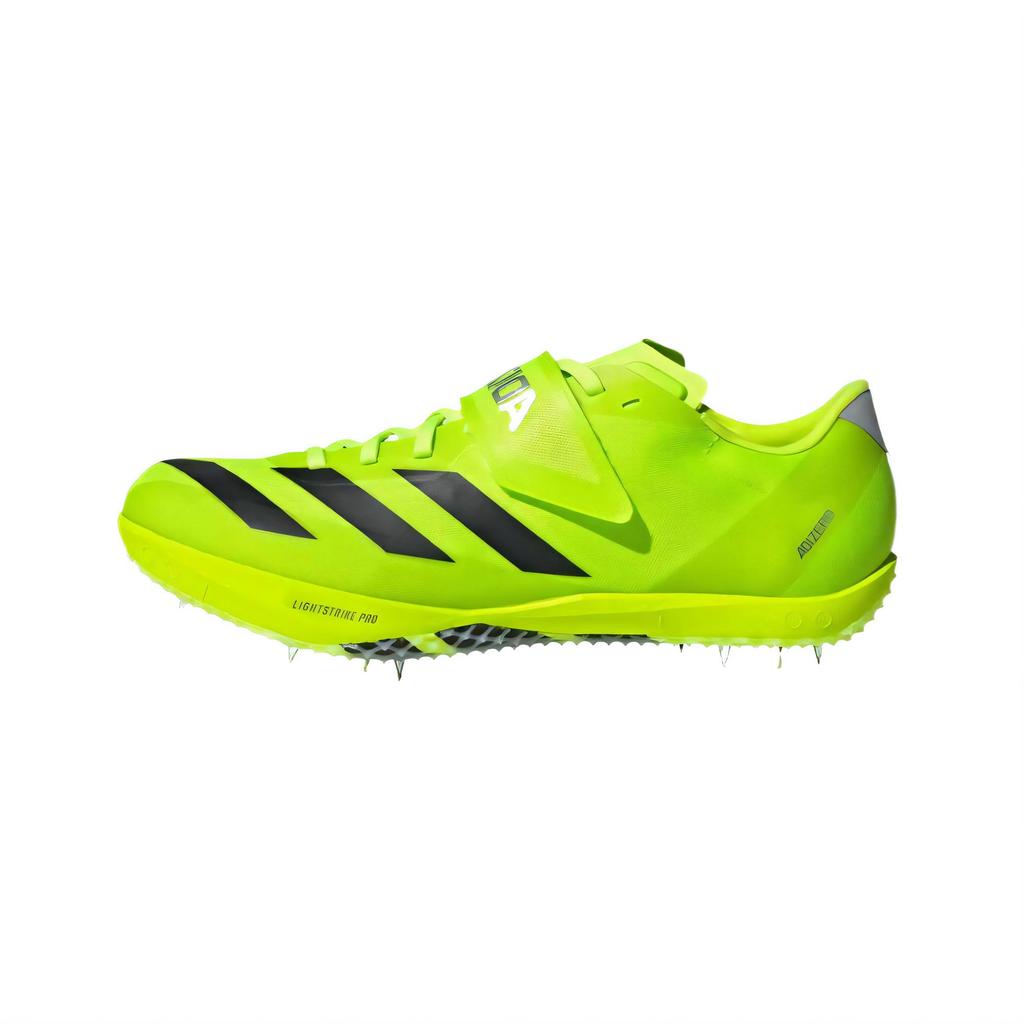 Adidas Adizero HJ Track And Field Fashion Versatile Shock Absorption Non-Slip Durable Low-Top Training Shoes Unisex Training Shoes Yellow Green IH5796