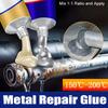 2 шт./комплект Прочный Алюминиевый Металлический Ремонтный Эпоксидный Клей Не Требует Питания Сварное Качество Обрабатываемый Шлифуемый Красится