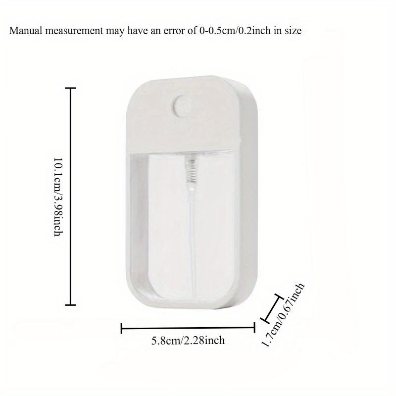 Новинка, 45 мл, 6 цветов, портативное многоразовое дезинфицирующее средство для рук, бутылки со спиртом, мини-распылитель для карточек, дорожный разлив косметики, пресс