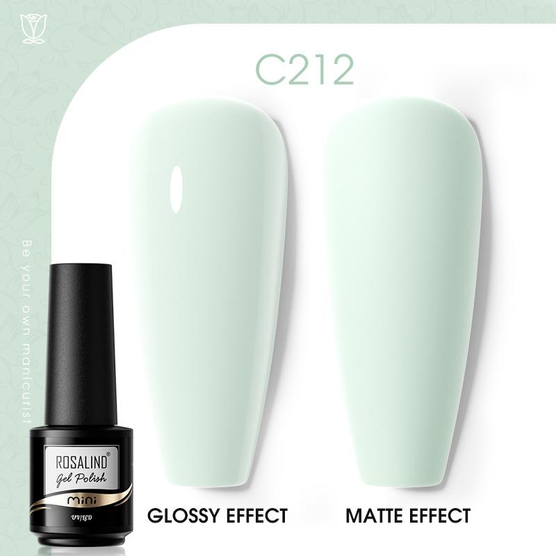 ROSALIND Nail Gels 109 Color Nail Polish Gel Varnish Semi Permanent Gel Nail Polish Soak Off UV Gel Polish Manicure Art Gel For Nail Art Design