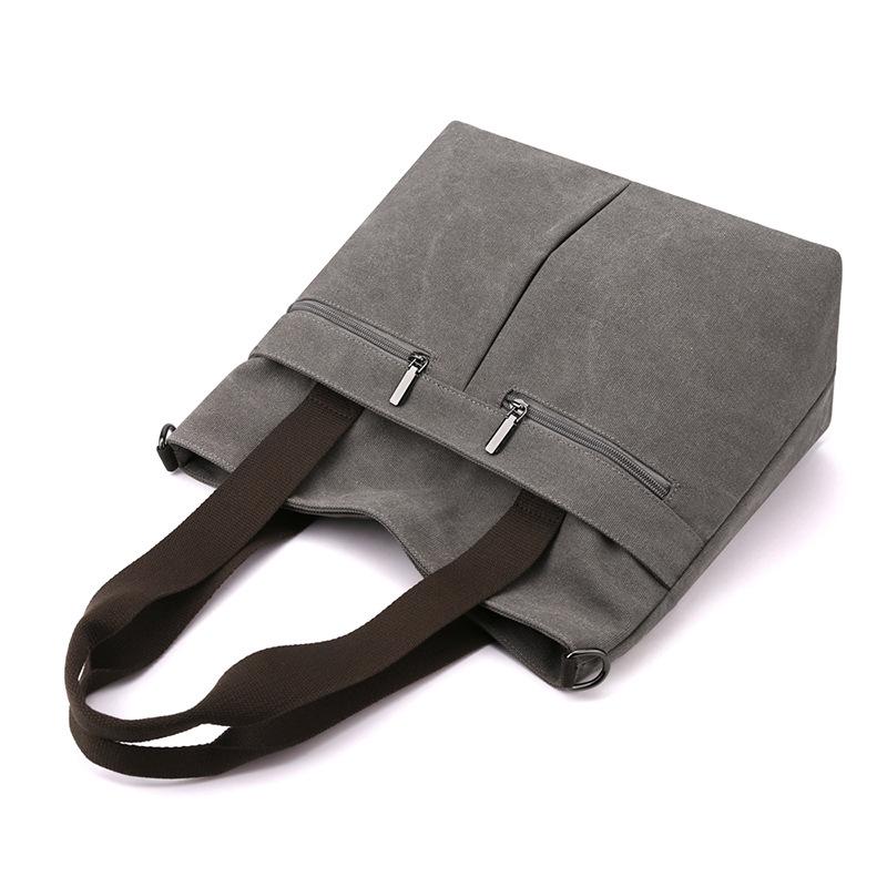 Сумка на одно плечо, женская сумка, трендовая, простая модная корейская версия, большая вместительная ручная холщовая сумка через плечо