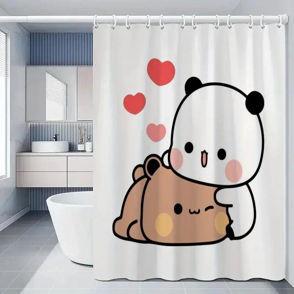 1 шт. BUBU DUDU Занавески для ванной Занавеска для ванной Складная перегородка Аксессуары для душа Спальни Роскошная европейская Полиэстеровая ткань