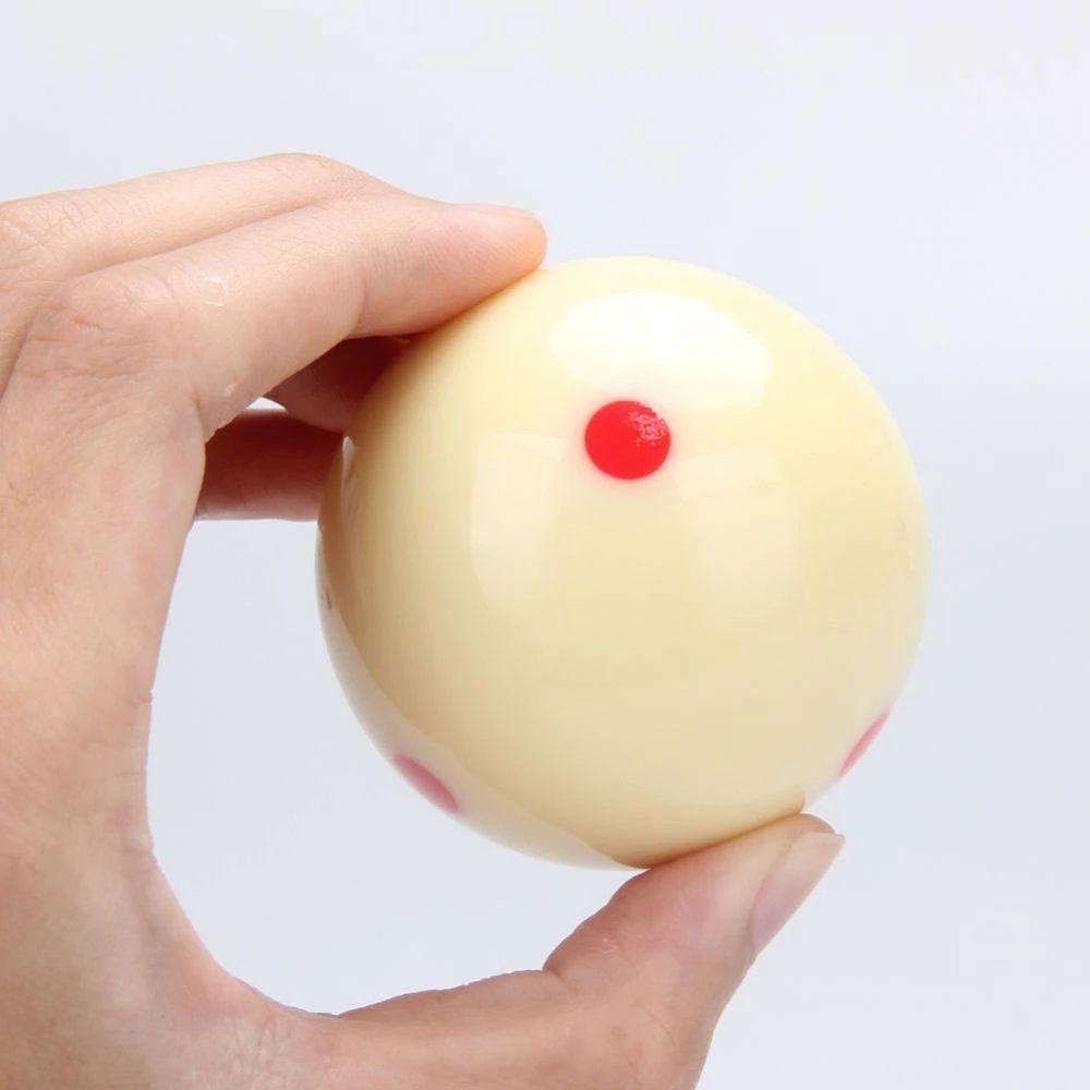 Standard Pool 2 1/4" Red 57.2mm Practice Training Cue Ball Billiard Ball Cue Ball Billiard Cue Ball