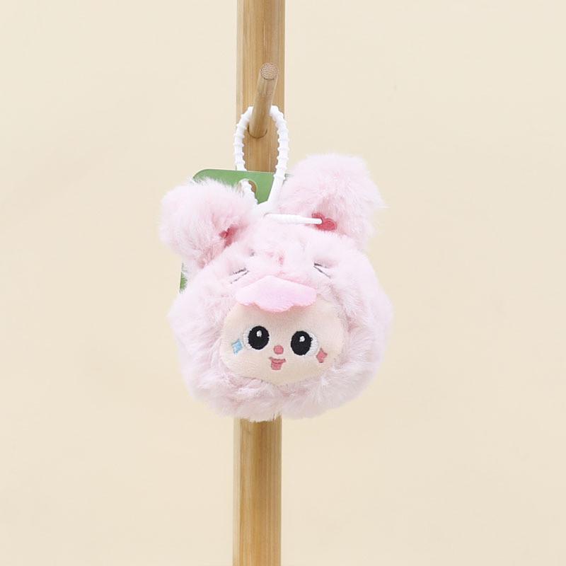 Cuddly Rabbit Plush Doll Keyring For Kids Bag Ornament