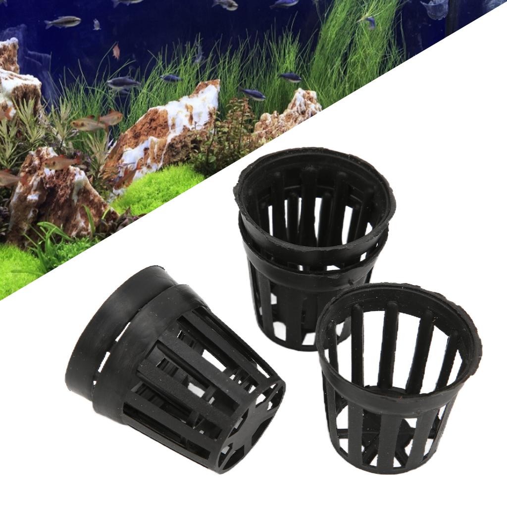 10pcs Net Cups Plastic Garden Fish Planting Basket for Planting