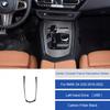 For BMW Z4 G29 - Console Gear Shift Panel Frame Carbon Fiber Sticker