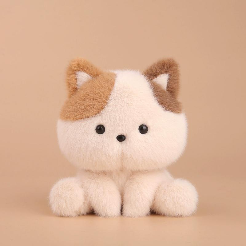 Плюшевая игрушка Кролик Кошка Слон Кукла Маленькие украшения Кукла Новая Кавайная Серия Мягких животных Плюшевая игрушка Подарок на рождение Декор для дома